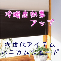 ハニカムシェードPR